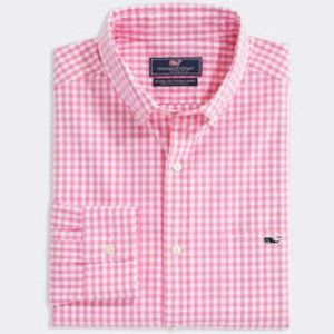 Vineyard Vines checkered button down